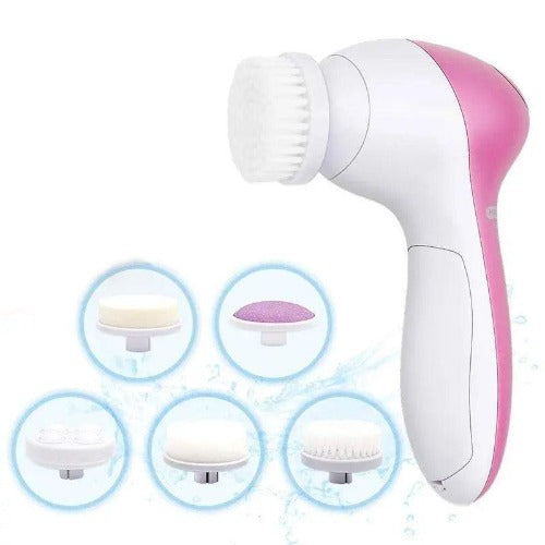Escova de Esfoliação e Limpeza facial 5 em 1 Shop MultMarcas