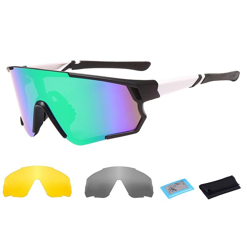 Óculos de sol com lentes polarizadas com 3 lentes para ciclismo Shop MultMarcas