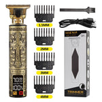 Máquina de corte de cabelo e barba elétrica USB T9 recarregável Shop MultMarcas