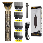Máquina de corte de cabelo e barba elétrica USB T9 recarregável Shop MultMarcas