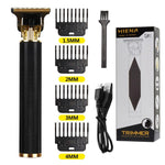 Máquina de corte de cabelo e barba elétrica USB T9 recarregável Shop MultMarcas