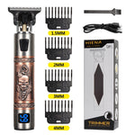 Máquina de corte de cabelo e barba elétrica USB T9 recarregável Shop MultMarcas