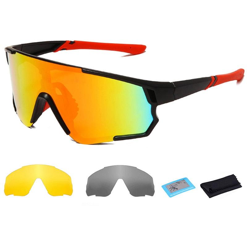 Óculos de sol com lentes polarizadas com 3 lentes para ciclismo Shop MultMarcas