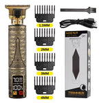Máquina de corte de cabelo e barba elétrica USB T9 recarregável Shop MultMarcas