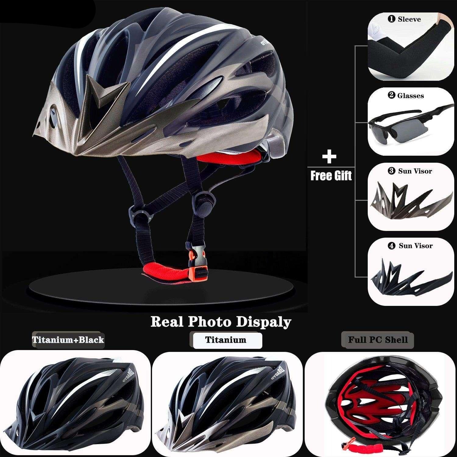 Capacete de Ciclismo Cycabel Unissex + Brinde Surpresa. Shop MultMarcas