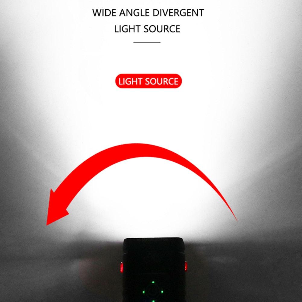 Lanterna T6 led luz da bicicleta 10w 800lm usb recarregável Shop MultMarcas