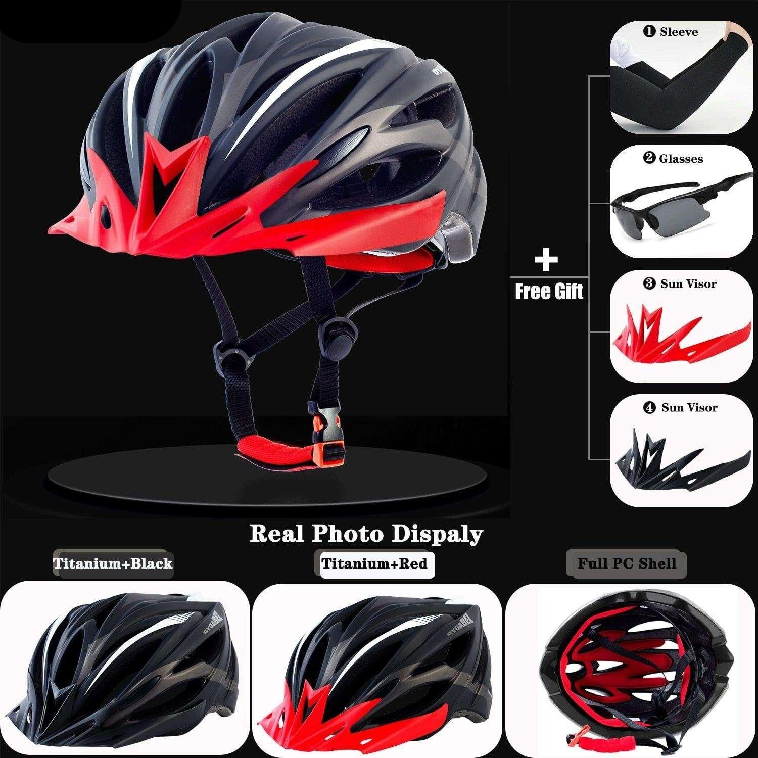 Capacete de Ciclismo Cycabel Unissex + Brinde Surpresa. Shop MultMarcas