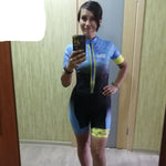Macaquinho manga curta de Ciclismo para mulheres Shop MultMarcas