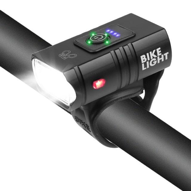 Lanterna T6 led luz da bicicleta 10w 800lm usb recarregável Shop MultMarcas