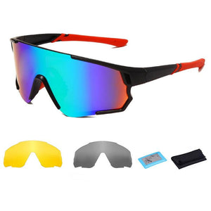 Óculos de sol com lentes polarizadas com 3 lentes para ciclismo Shop MultMarcas