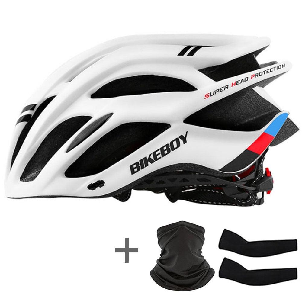 Capacete de ciclismo BIKEBOY Com Brinde Óculos, Balaclava ou Bolsa Shop MultMarcas