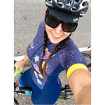 Macaquinho manga curta de Ciclismo para mulheres Shop MultMarcas