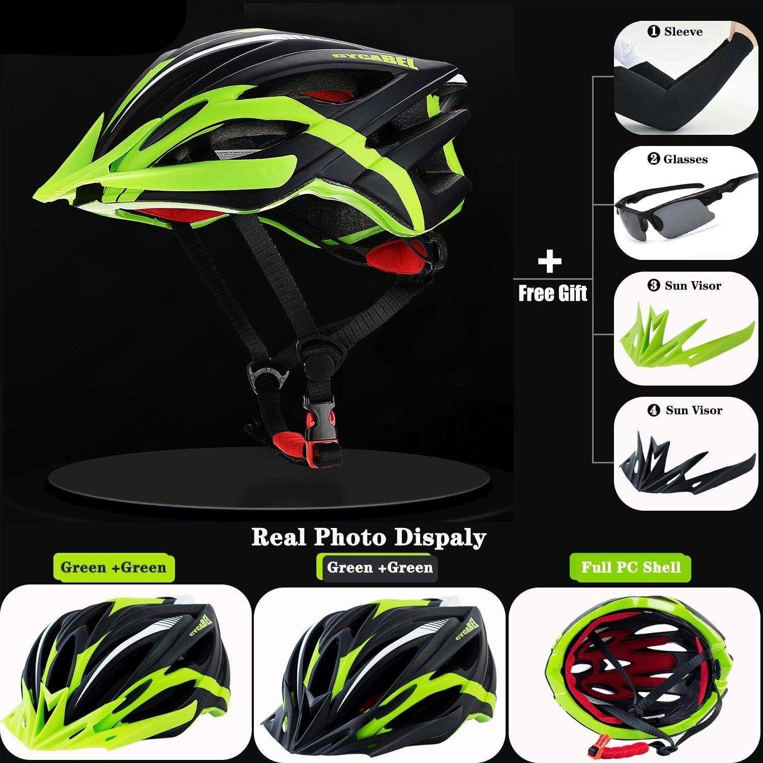 Capacete de Ciclismo Cycabel Unissex + Brinde Surpresa. Shop MultMarcas