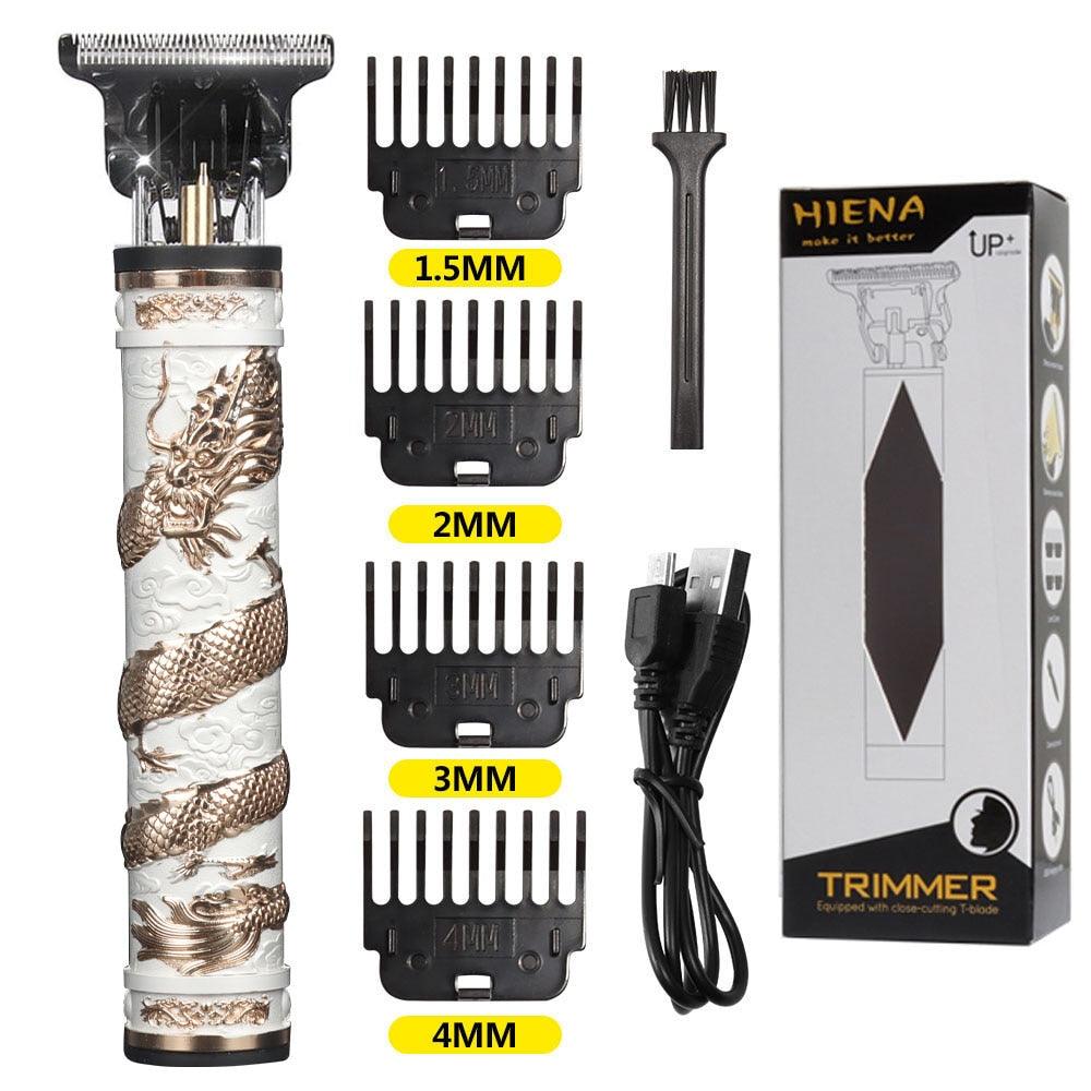 Máquina de corte de cabelo e barba elétrica USB T9 recarregável Shop MultMarcas