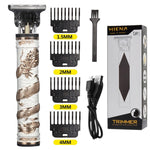 Máquina de corte de cabelo e barba elétrica USB T9 recarregável Shop MultMarcas