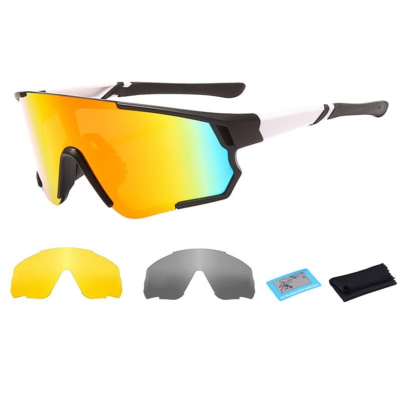 Óculos de sol com lentes polarizadas com 3 lentes para ciclismo Shop MultMarcas