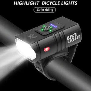 Lanterna T6 led luz da bicicleta 10w 800lm usb recarregável Shop MultMarcas
