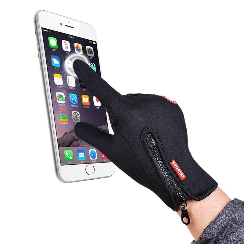Luva térmica para ciclismo unissex sensível ao toque na tela do celular Shop MultMarcas