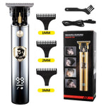 Máquina de corte de cabelo e barba elétrica USB T9 recarregável Shop MultMarcas