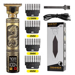 Máquina de corte de cabelo e barba elétrica USB T9 recarregável Shop MultMarcas