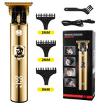 Máquina de corte de cabelo e barba elétrica USB T9 recarregável Shop MultMarcas