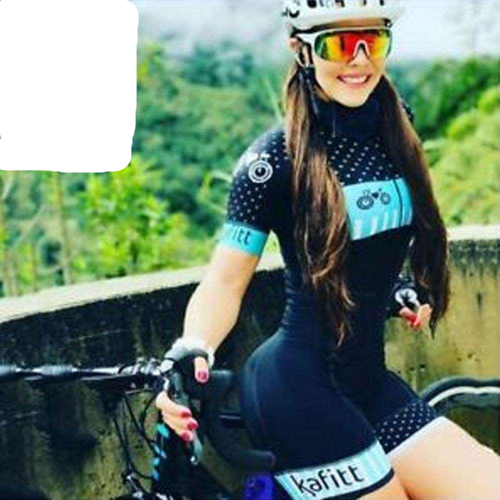 Macaquinho manga curta de Ciclismo para mulheres Shop MultMarcas