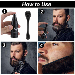 Kit de crescimento e potencializador de barba Shop MultMarcas