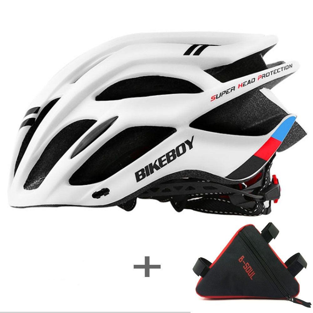 Capacete de ciclismo BIKEBOY Com Brinde Óculos, Balaclava ou Bolsa Shop MultMarcas