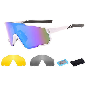 Óculos de sol com lentes polarizadas com 3 lentes para ciclismo Shop MultMarcas