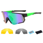 Óculos de sol com lentes polarizadas com 3 lentes para ciclismo Shop MultMarcas