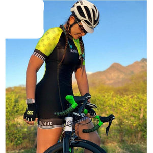 Macaquinho manga curta de Ciclismo para mulheres Shop MultMarcas