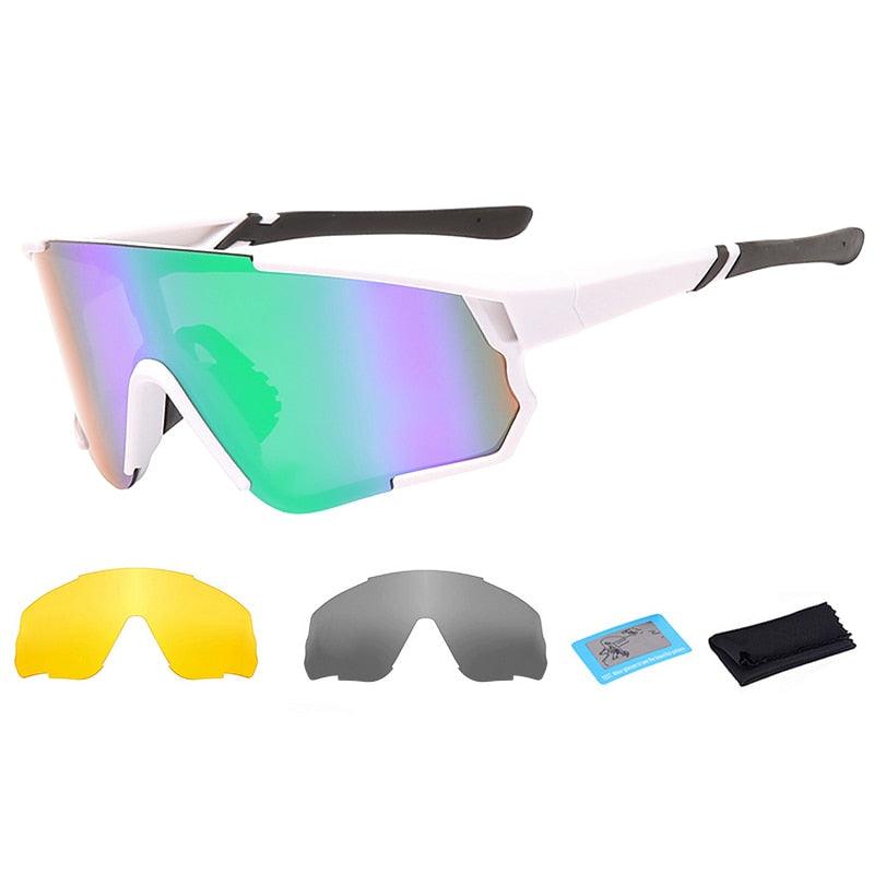 Óculos de sol com lentes polarizadas com 3 lentes para ciclismo Shop MultMarcas