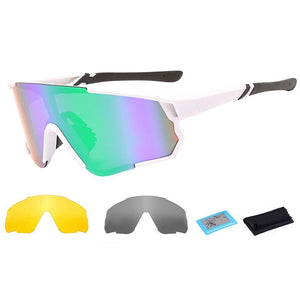 Óculos de sol com lentes polarizadas com 3 lentes para ciclismo Shop MultMarcas