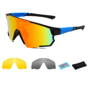 Óculos de sol com lentes polarizadas com 3 lentes para ciclismo Shop MultMarcas