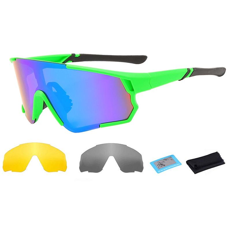 Óculos de sol com lentes polarizadas com 3 lentes para ciclismo Shop MultMarcas