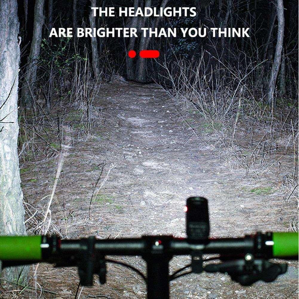 Lanterna T6 led luz da bicicleta 10w 800lm usb recarregável Shop MultMarcas