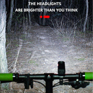 Lanterna T6 led luz da bicicleta 10w 800lm usb recarregável Shop MultMarcas