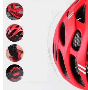 Capacete de ciclismo BIKEBOY Com Brinde Óculos, Balaclava ou Bolsa Shop MultMarcas